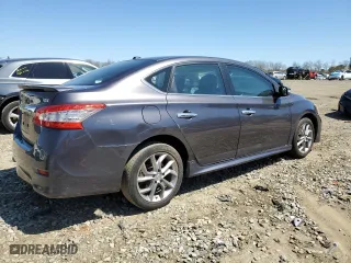 2015 Nissan Sentra S with VIN 3N1AB7AP6FY273366, listed as a Copart auction lot 53477195 with 117,433 mi miles and Salvage Title. Bid and sale history available at carsss.com. Image 3.