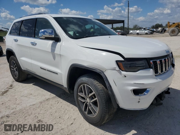 2017 Jeep Grand Cherokee Limited with VIN 1C4RJEBG9HC960097, listed as a Copart auction lot 53997655 with 64,927 mi miles and Clean Title. Bid and sale history available at carsss.com. Image 4.