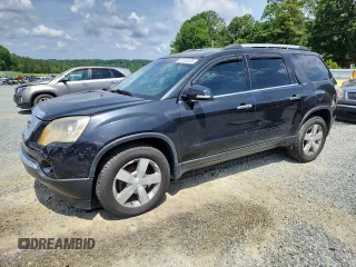 2012 GMC Acadia SLT1 z VIN 1GKKVRED3CJ347710, wystawiony jako Copart lot #61126105 z przebiegiem 157 322 mil mil oraz Czysty tytuł • Clean title. Historia ofert i sprzedaży dostępna na DreamBid. Obrazek 1.