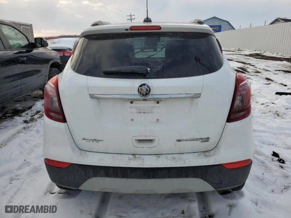 2021 Buick Encore Preferred with VIN KL4CJESB9MB327099, listed as a Copart auction lot 88888215 with 0 mi miles and Non Repairable. Bid and sale history available at carsss.com. Image 6.