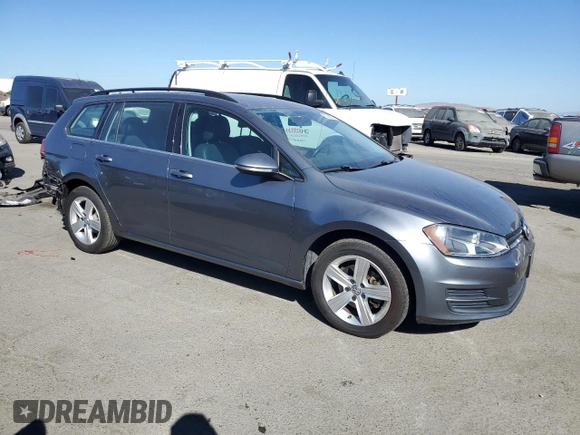 2015 Volkswagen Golf SportWagen TDI SE with VIN 3VWCA7AU2FM507120, listed as a Copart auction lot 73509374 with 68,538 mi miles and Salvage Title. Bid and sale history available at carsss.com. Image 4.