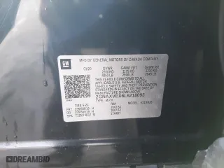 2020 Chevrolet Equinox LT with VIN 2GNAXVEX6L6218093, listed as a Copart auction lot 45408515 with 80,147 mi miles and Salvage Title. Bid and sale history available at carsss.com. Image 14.
