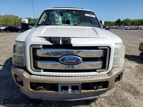 2011 Ford F-350 XL with VIN 1FT8W3BT8BEB30334, listed as a Copart auction lot 51708065 with 291,287 mi miles and Clean Title. Bid and sale history available at DreamBid. Image 5.