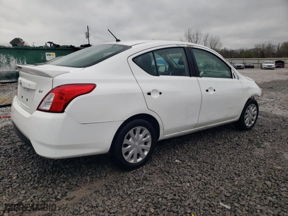 2019 Nissan Versa Sedan SV with VIN 3N1CN7AP4KL873150, listed as a Copart auction lot 48515495 with 106,127 mi miles and Salvage Title. Bid and sale history available at carsss.com. Image 3.