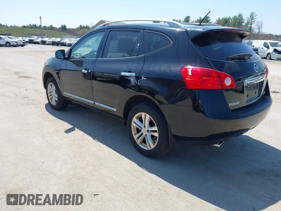 2013 Nissan Rogue SL with VIN JN8AS5MV3DW601220, listed as a IAAI auction lot 42124095 with 147,676 mi miles and . Bid and sale history available at DreamBid. Image 3.
