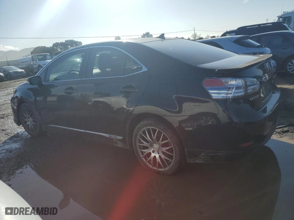 2010 Lexus HS 250h with VIN JTHBB1BAXA2015706, listed as a Copart auction lot 49509445 with 193,227 mi miles and Salvage Title. Bid and sale history available at carsss.com. Image 2.