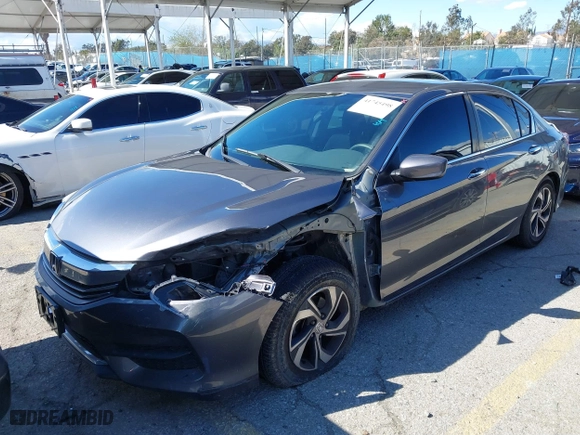 2017 Honda Accord Sedan LX with VIN 1HGCR2F36HA200856, listed as a IAAI auction lot 41745498 with 41,376 mi miles. Bid and sale history available at carsss.com. Image 18.