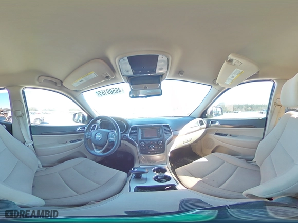 2014 Jeep Grand Cherokee Laredo with VIN 1C4RJEAGXEC137126, listed as a Copart auction lot 46509155 with 143,260 mi miles and Salvage Title. Bid and sale history available at carsss.com. Image 14.