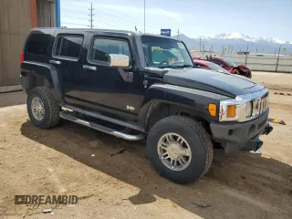 2007 Hummer H3 SUV with VIN 5GTDN13E078251900, listed as a Copart auction lot 52527405 with 172,203 mi miles and Clean Title. Bid and sale history available at carsss.com. Image 4.