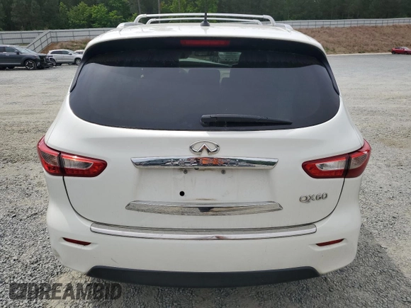 2014 Infiniti QX60 with VIN 5N1AL0MM8EC550069, listed as a Copart auction lot 54304285 with 175,410 mi miles and Salvage Title. Bid and sale history available at DreamBid. Image 6.