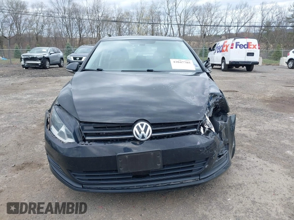 2017 Volkswagen Golf S z VIN 3VW217AU7HM039027, wystawiony jako IAAI lot #42047785 z przebiegiem 93 999 mil mil oraz . Historia ofert i sprzedaży dostępna na DreamBid. Obrazek 12.