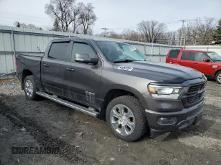 2020 Ram 1500 Big Horn with VIN 1C6SRFFT5LN410777, listed as a Copart auction lot 48045865 with 46,461 mi miles and Salvage Title. Bid and sale history available at carsss.com. Image 4.