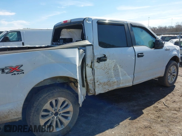 2017 Ford F-150 XL with VIN 1FTEW1EF6HKE43891, listed as a IAAI auction lot 41662152 with 75,950 mi miles. Bid and sale history available at carsss.com. Image 17.