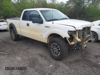 2012 Ford F-150 XL with VIN 1FTFX1CT3CFB56648, listed as a IAAI auction lot 41835194 with 151,495 mi miles. Bid and sale history available at carsss.com. Image 1.