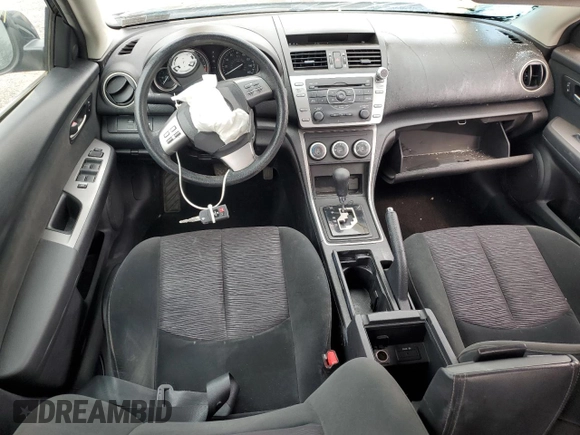 2010 Mazda 6 i Sport with VIN 1YVHZ8BH3A5M46636, listed as a Copart auction lot 85459204 with Not Provided miles and Salvage Title. Bid and sale history available at carsss.com. Image 8.