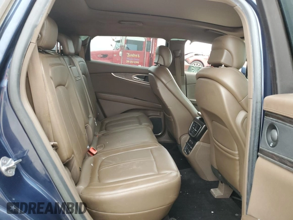 2017 Lincoln MKX Reserve with VIN 2LMPJ8LR6HBL22365, listed as a Copart auction lot 87891455 with 60,871 mi miles and Salvage title. Bid and sale history available at DreamBid. Image 11.