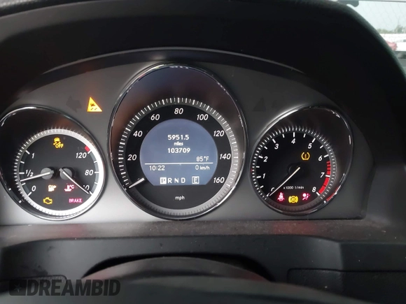 2011 Mercedes-Benz C 350 Sport with VIN WDDGF5GB3BR158936, listed as a IAAI auction lot 42456440 with 103,709 mi miles and . Bid and sale history available at DreamBid. Image 7.