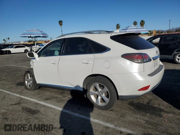 2015 Lexus RX 350 with VIN 2T2ZK1BA2FC182534, listed as a Copart auction lot 89000815 with 0 mi miles and Salvage Title. Bid and sale history available at carsss.com. Image 2.