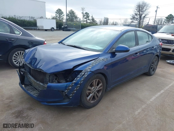 2017 Hyundai Elantra SE with VIN 5NPD84LF1HH129753, listed as a IAAI auction lot 41516101 with 145,093 mi miles. Bid and sale history available at carsss.com. Image 23.