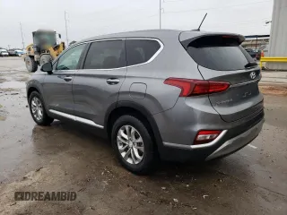 2020 Hyundai Santa Fe SE with VIN 5NMS23AD0LH156470, listed as a Copart auction lot 38749673 with 62,186 mi miles. Bid and sale history available at carsss.com. Image 2.