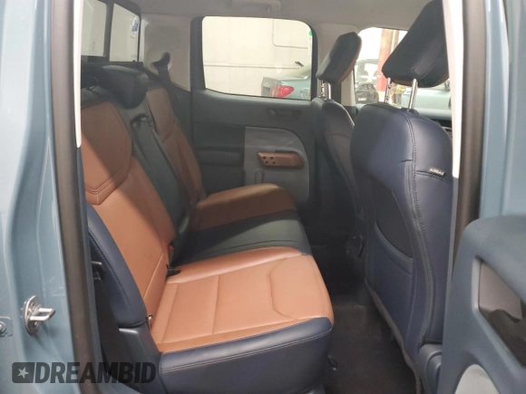 2022 Ford Maverick XL with VIN 3FTTW8E31NRA28314, listed as a Copart auction lot 43552355 with 50,006 mi miles and Salvage Title. Bid and sale history available at DreamBid. Image 10.