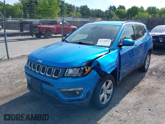 2017 Jeep Compass Latitude с VIN 3C4NJDBB1HT680207, выставлен на аукционе IAAI как лот 42330965 с пробегом 132 297 миль миль и . История ставок и продаж доступна на DreamBid. Изображение 17.