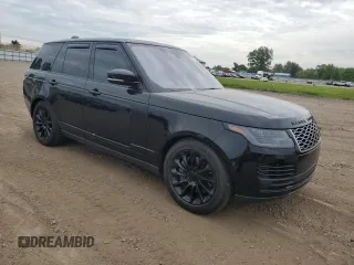 2019 Land Rover Range Rover HSE z VIN SALGS2SV5KA533139, wystawiony jako Copart lot #59111925 z przebiegiem 49 240 mil mil oraz Szkoda całkowita • Salvage title. Historia ofert i sprzedaży dostępna na DreamBid. Obrazek 4.