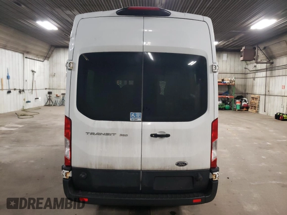 2018 Ford Transit with VIN 1FDZX2XM3JKB43243, listed as a Copart auction lot 47685495 with 201,458 mi miles and Clean Title. Bid and sale history available at DreamBid. Image 6.