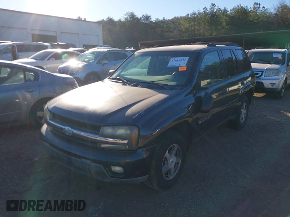 2003 Chevrolet TrailBlazer LS with VIN 1GNDS13SX32251607, listed as a IAAI auction lot 41613042 with 129,380 mi miles. Bid and sale history available at carsss.com. Image 2.