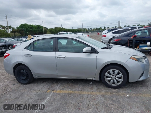 2015 Toyota Corolla L with VIN 2T1BURHE3FC357768, listed as a IAAI auction lot 41965849 with 137,166 mi miles and . Bid and sale history available at DreamBid. Image 13.