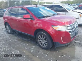 2011 Ford Edge Limited with VIN 2FMDK3KC7BBA41517, listed as a IAAI auction lot 41927713 with 181,780 mi miles. Bid and sale history available at carsss.com. Image 1.