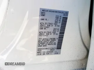 2024 Nissan Titan SV with VIN 1N6AA1ECXRN112621, listed as a Copart auction lot 47755875 with 9,298 mi miles and Salvage title. Bid and sale history available at DreamBid. Image 13.