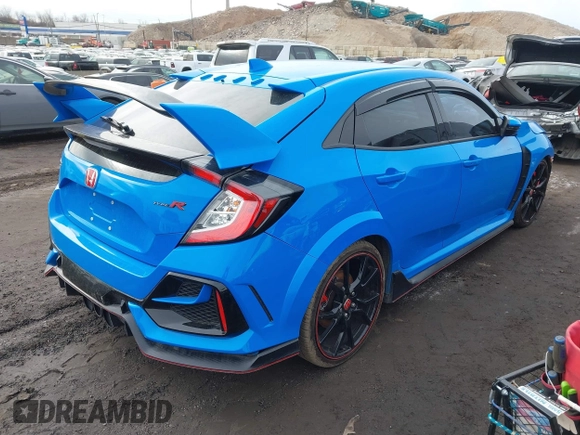 2021 Honda Civic Type R Touring z VIN SHHFK8G7XMU202145, wystawiony jako IAAI lot #41480286 z przebiegiem 40 116 mil mil oraz . Historia ofert i sprzedaży dostępna na DreamBid. Obrazek 4.