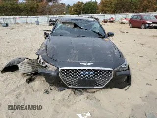 2021 Genesis G70 3.3T with VIN KMTG74LE2MU074206, listed as a Copart auction lot 78520174 with Not Provided miles and Salvage Title. Bid and sale history available at carsss.com. Image 5.