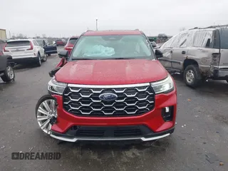 2025 Ford Explorer with VIN 1FMUK8HH3SGA46593, listed as a IAAI auction lot 41509990 with 2,290 mi miles and . Bid and sale history available at DreamBid. Image 12.