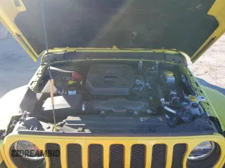 2023 Jeep Wrangler Sport with VIN 1C4HJXDN2PW562603, listed as a Copart auction lot 81111784 with 24,293 mi miles and Salvage Title. Bid and sale history available at DreamBid. Image 12.