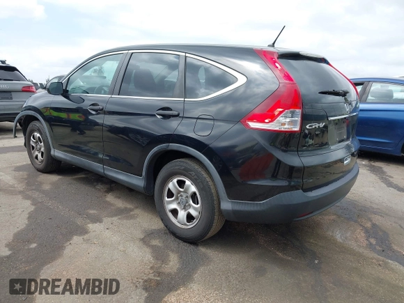 2014 Honda CR-V LX with VIN 3CZRM3H33EG716822, listed as a IAAI auction lot 42067360 with 143,480 mi miles. Bid and sale history available at carsss.com. Image 3.