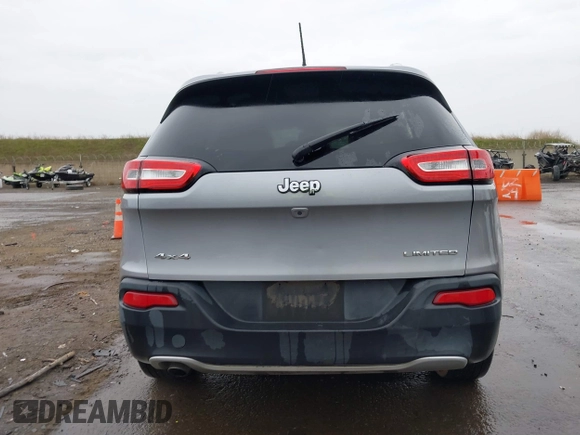 2017 Jeep Cherokee Limited with VIN 1C4PJMDBXHW520195, listed as a IAAI auction lot 41478980 with 125,285 mi miles and . Bid and sale history available at DreamBid. Image 16.