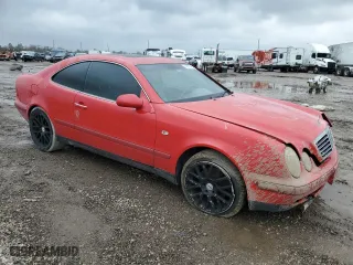 1999 Mercedes-Benz CLK-Class with VIN WDBLJ65G9XF072789, listed as a Copart auction lot 42996795 with 157,750 mi miles and Salvage Title. Bid and sale history available at carsss.com. Image 4.