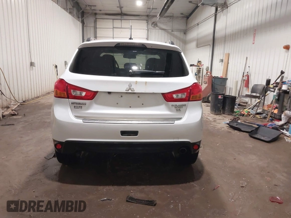 2015 Mitsubishi Outlander Sport 2.4 GT with VIN 4A4AR4AW8FE031747, listed as a IAAI auction lot 41487793 with 96,991 mi miles. Bid and sale history available at carsss.com. Image 16.