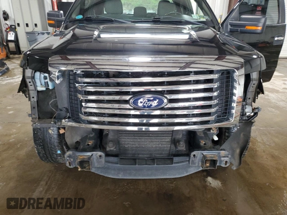 2011 Ford F-150 XL with VIN 1FTFX1ET7BFC43304, listed as a Copart auction lot 51225085 with 119,048 mi miles and Salvage Title. Bid and sale history available at DreamBid. Image 11.