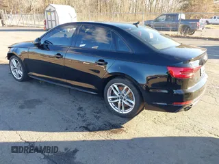 2017 Audi A4 Season of Audi Premium with VIN WAUDNAF44HN053251, listed as a IAAI auction lot 41088772 with 107,915 mi miles. Bid and sale history available at carsss.com. Image 3.