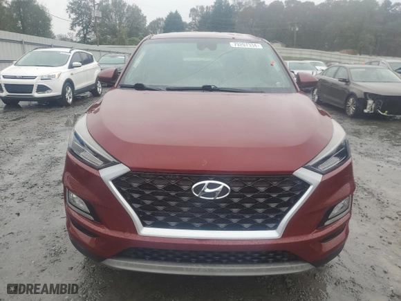 2019 Hyundai Tucson SEL with VIN KM8J3CAL6KU873362, listed as a Copart auction lot 79207334 with 58,674 mi miles and Salvage Title. Bid and sale history available at carsss.com. Image 5.