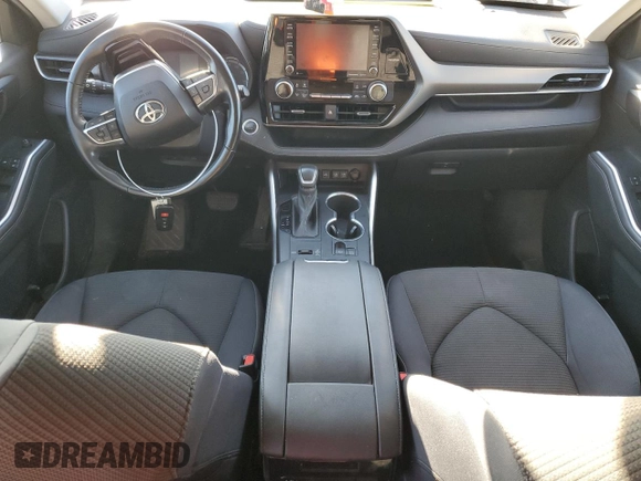 2021 Toyota Highlander L with VIN 5TDZZRAH0MS038093, listed as a Copart auction lot 46149845 with 79,664 mi miles and Salvage title. Bid and sale history available at DreamBid. Image 8.