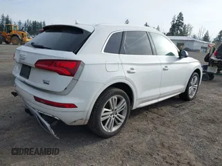 2018 Audi Q5 Premium Plus with VIN WA1BNAFY0J2229162, listed as a IAAI auction lot 41999424 with 36,340 mi miles. Bid and sale history available at carsss.com. Image 4.