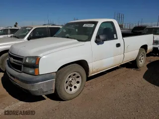 2006 Chevrolet Silverado 1500 Work Truck with VIN 1GCEC14V26E122783, listed as a Copart auction lot 42254555 with 238,727 mi miles and Clean Title. Bid and sale history available at carsss.com. Image 1.