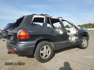 2004 Hyundai Santa Fe with VIN KM8SB12B64U656737, listed as a Copart auction lot 71521294 with 0 mi miles and Non Repairable. Bid and sale history available at carsss.com. Image 3.