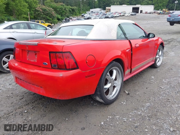 2002 Ford Mustang Deluxe z VIN 1FAFP444X2F194469, wystawiony jako IAAI lot #42358106 z przebiegiem 207 138 mil mil oraz . Historia ofert i sprzedaży dostępna na DreamBid. Obrazek 4.