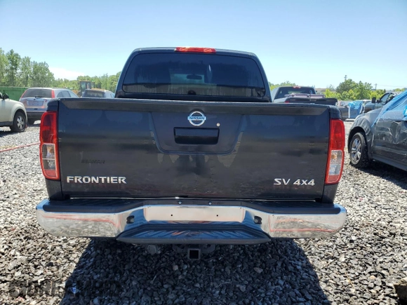 2013 Nissan Frontier SV with VIN 1N6AD0EV8DN762611, listed as a Copart auction lot 57712345 with 117,792 mi miles and Salvage title. Bid and sale history available at DreamBid. Image 6.