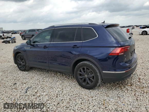 2024 Volkswagen Tiguan SE with VIN 3VVNB7AX0RM156717, listed as a Copart auction lot 54706775 with 419 mi miles and Salvage title. Bid and sale history available at DreamBid. Image 2.